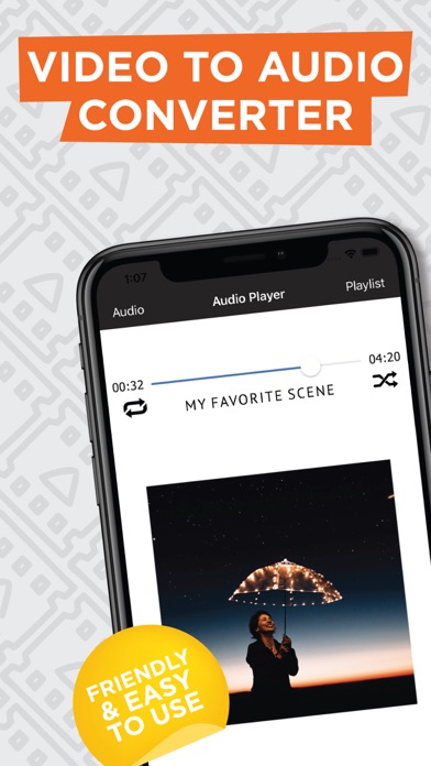 Video to Audio Converter App স্ক্রিনশট