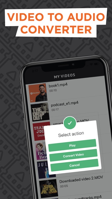 Video to Audio Converter App স্ক্রিনশট