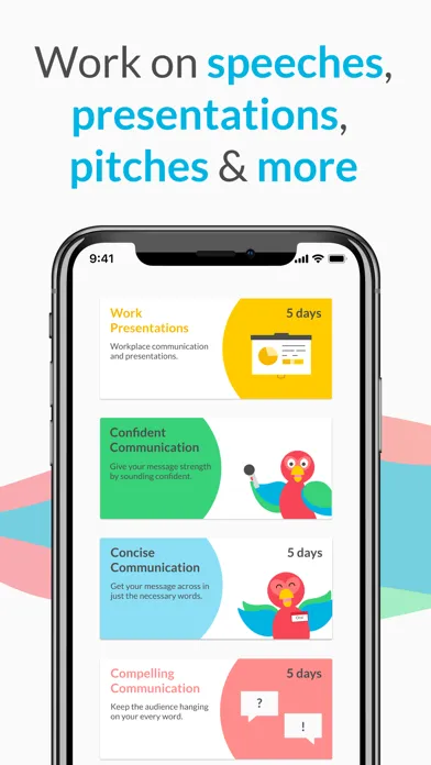 ภาพหน้าจอของ Orai - Improve Public Speaking