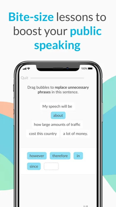 ภาพหน้าจอของ Orai - Improve Public Speaking