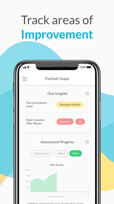 ภาพหน้าจอของ Orai - Improve Public Speaking