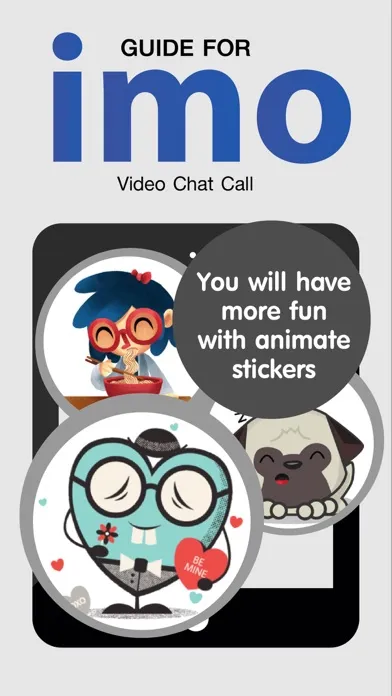Guides for imo Video Chat Call應用截圖