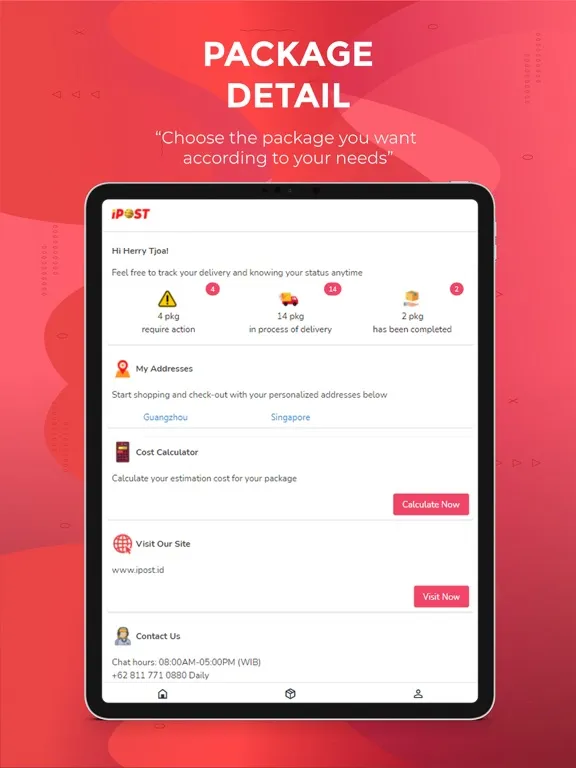Ảnh chụp màn hình của iPOST.id iPad 
