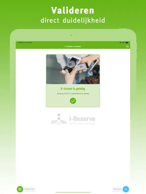 i-Reserve scanner iPad  স্ক্রিনশট
