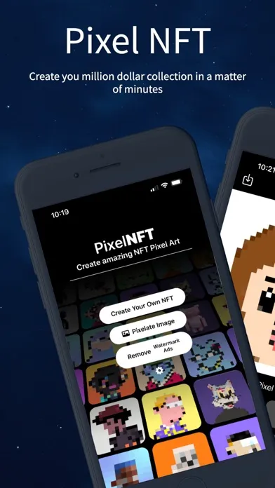 Скриншоты PixelNFT