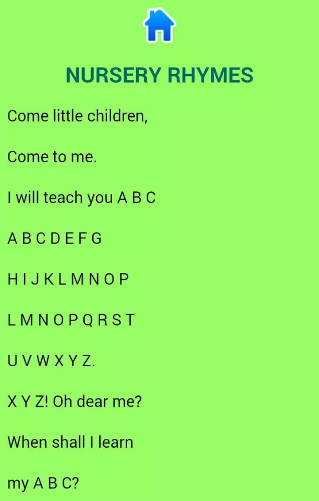 Nursery Rhymes Screenshots
