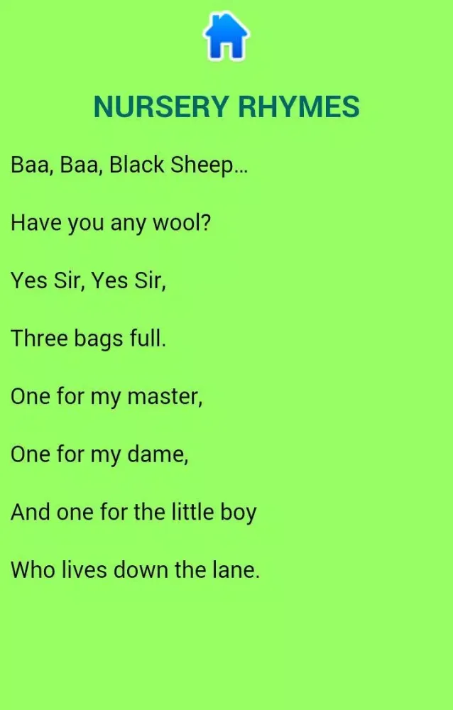 Nursery Rhymes Screenshots