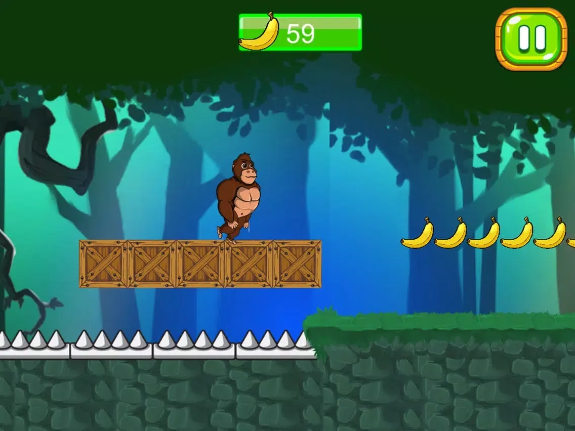 Kong Banana Run iPad  스크린샷