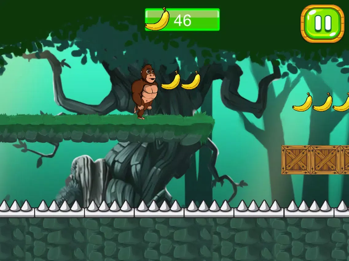 Kong Banana Run iPad  스크린샷