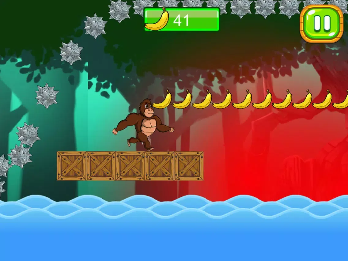 Kong Banana Run iPad  스크린샷