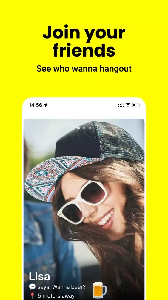 wanna - hang out with friends سکرین شاٹس