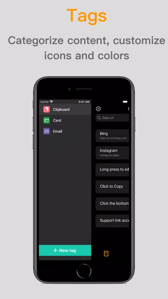 Tangkapan layar iYu - Fast copy & Keyboard