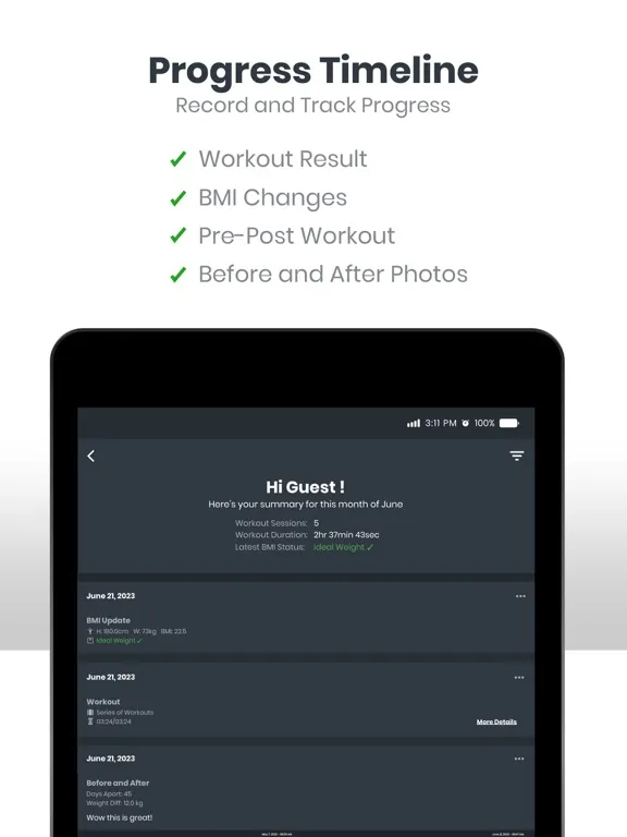 Gym Pro Timer iPad  스크린샷