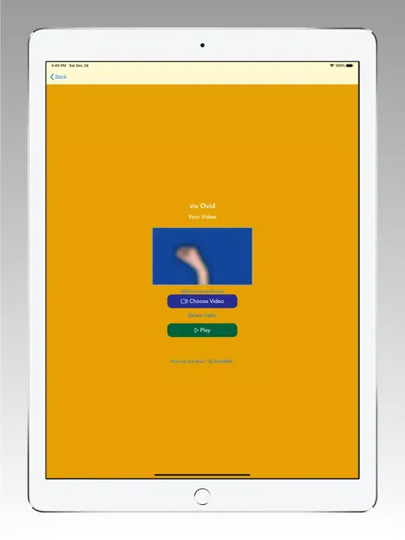 Скриншоты vivOvid iPad 