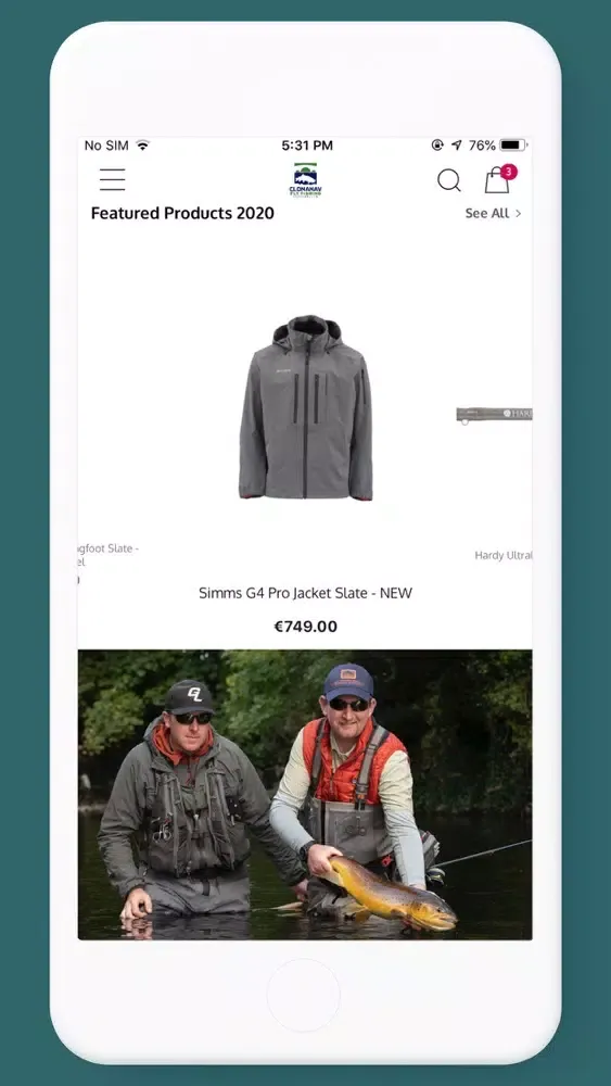 Clonanav Fly Fishing - Ireland স্ক্রিনশট