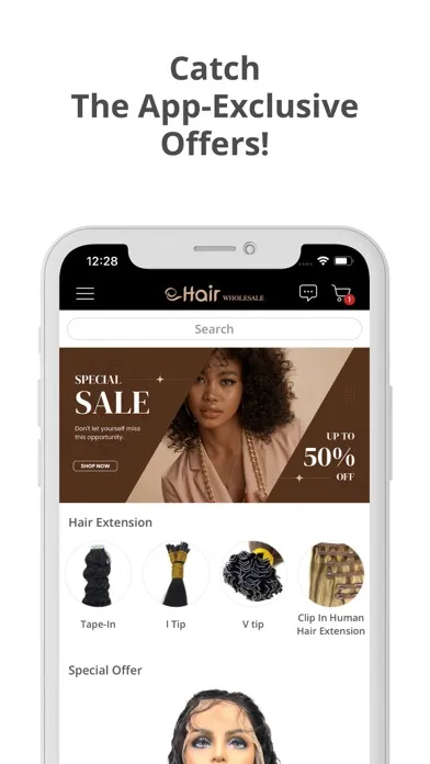 eHair Wholesale Ekran Görüntüleri