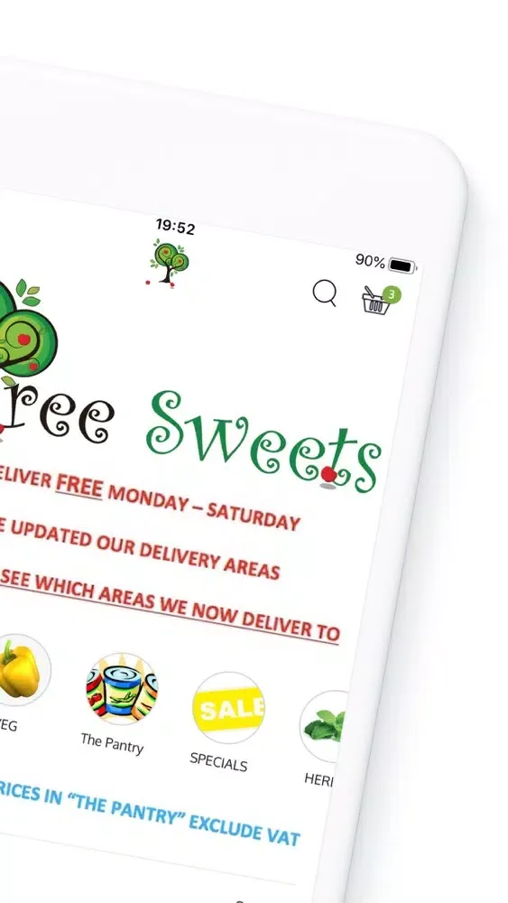 ภาพหน้าจอของ tree sweets