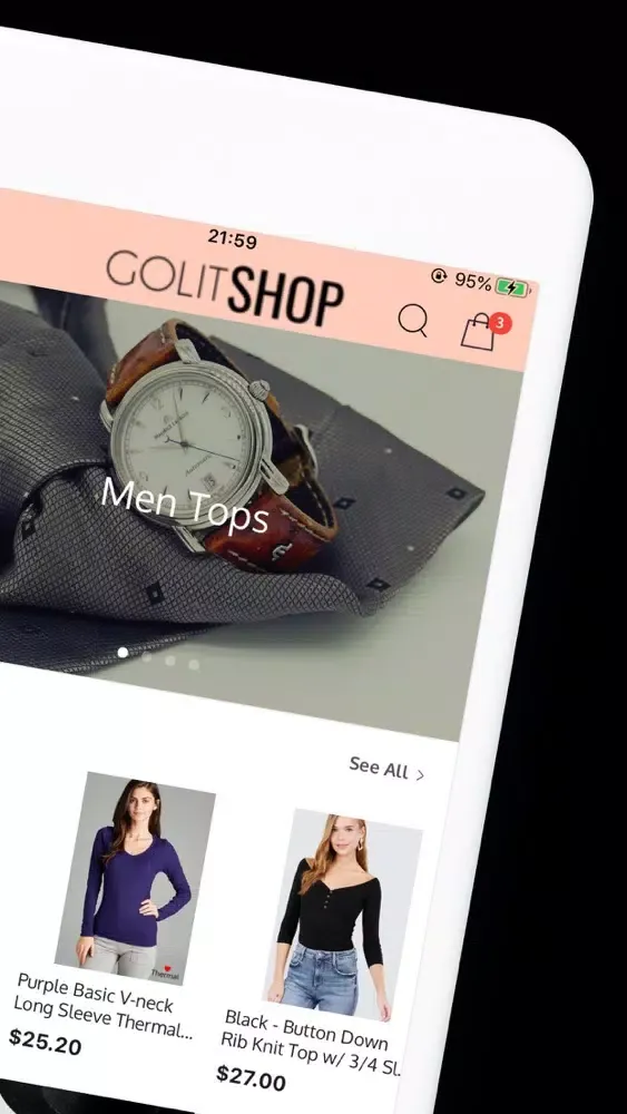Capturas de pantalla de GoLitShop