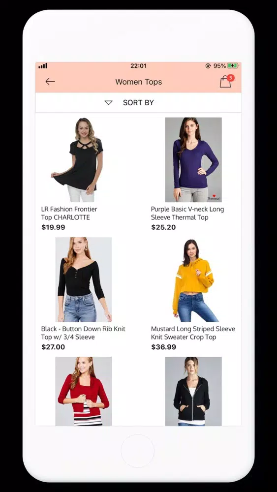 Screenshot di GoLitShop