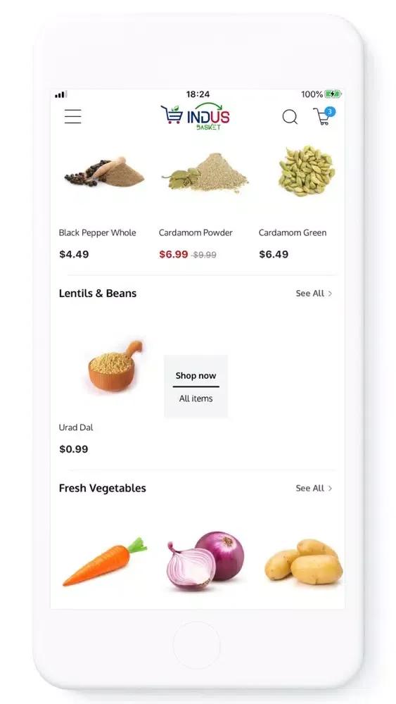 تصاویر Indus Basket - Indian Grocery