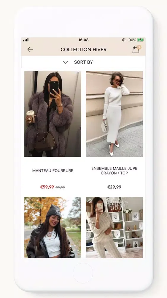 Ảnh chụp màn hình của JENALISA.COM-Vêtements femme
