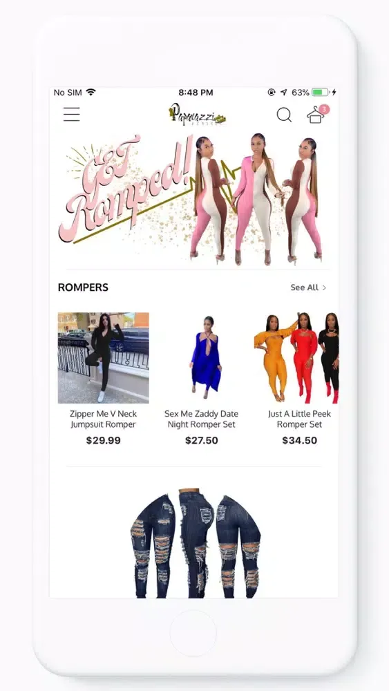 ภาพหน้าจอของ Paparazzi Kouture