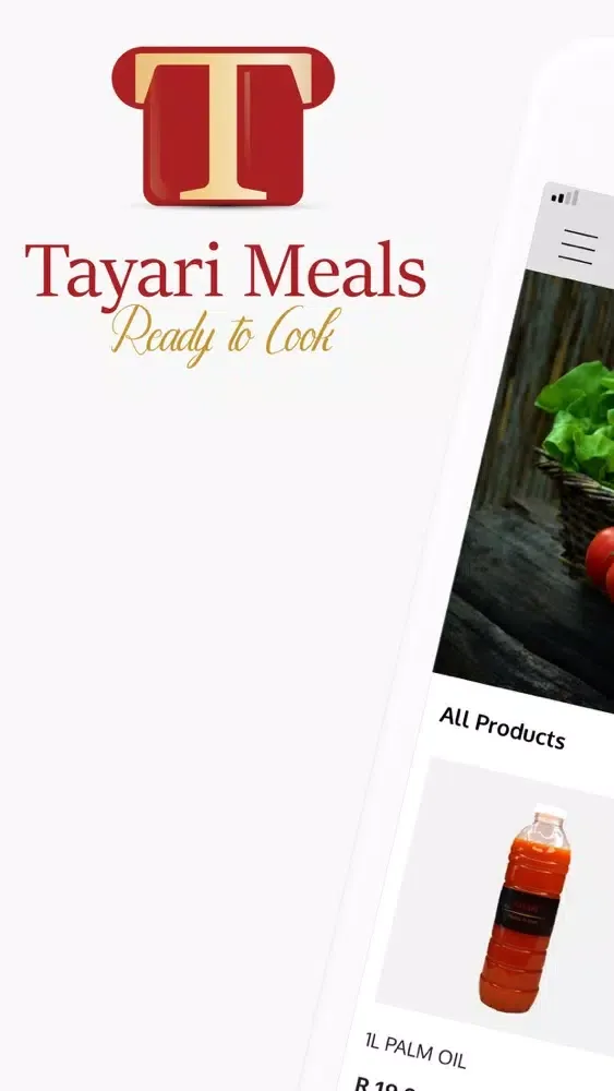 TAYARI MEALS 스크린샷