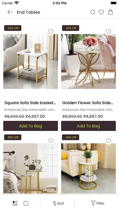 Capturas de tela do WoodenTwist - Furniture Store