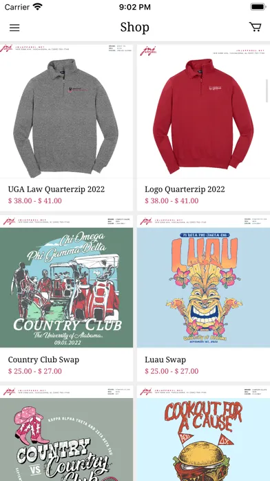 JNJ Apparel Ekran Görüntüleri