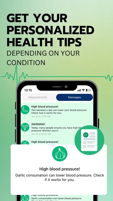 Zrzuty ekranu Joda - Blood Pressure App
