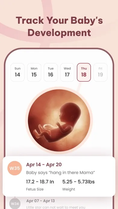 Tangkapan layar Her Period Tracker & Ovulation