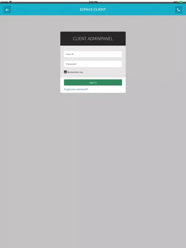 Jolie Cab iPad  Screenshots