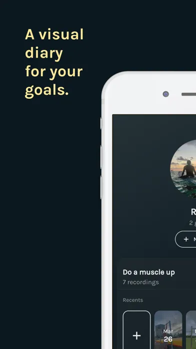 Journaleo: Visual Goal Diary स्क्रीनशॉट