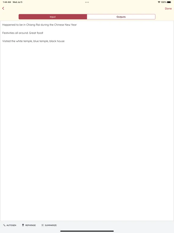 Скриншоты Journl - Smart Blogging iPad 