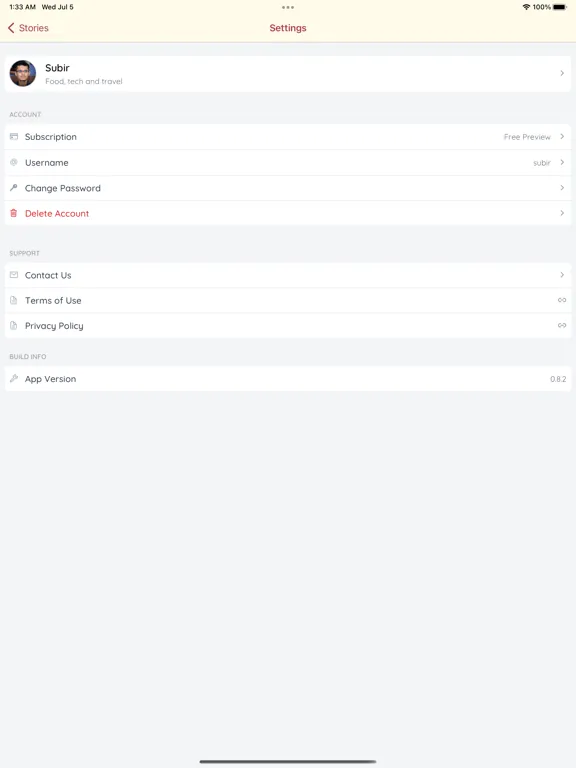 Скриншоты Journl - Smart Blogging iPad 