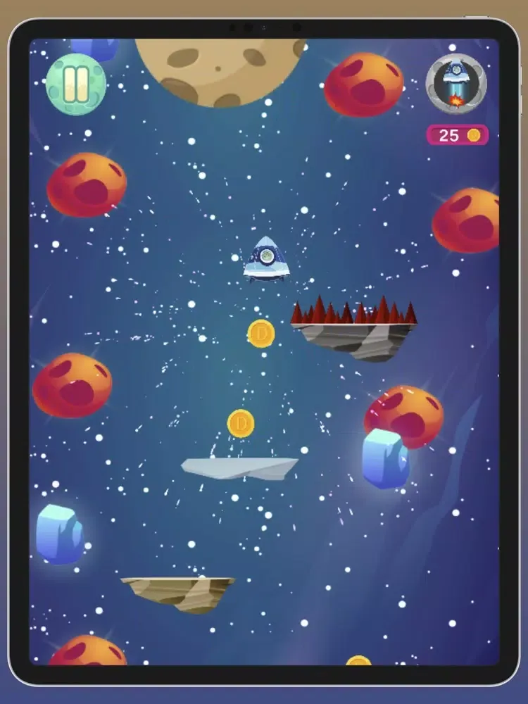 Zrzuty ekranu DOGE: TO THE MARS iPad 