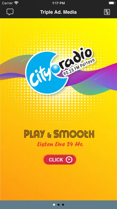 Capturas de tela do City Radio Pattaya