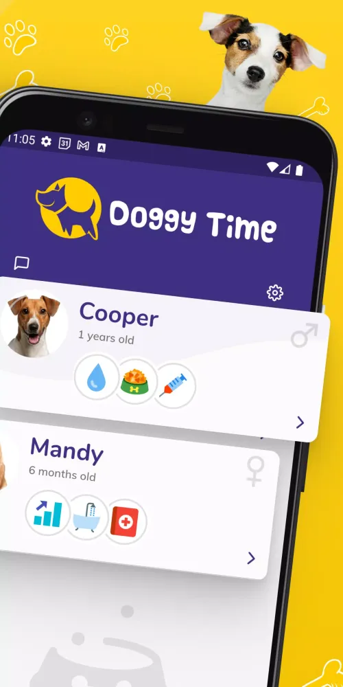 Captures d'écran de Doggy Time