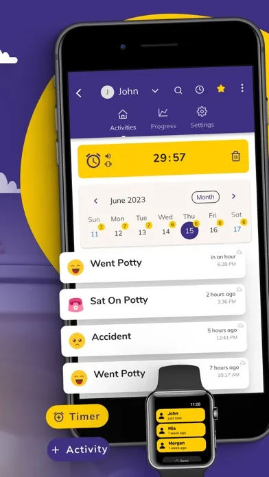 Скриншоты Potty Whiz: Training App