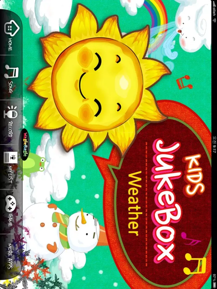 Kids Juke Box HD- Weather iPad  Screenshots