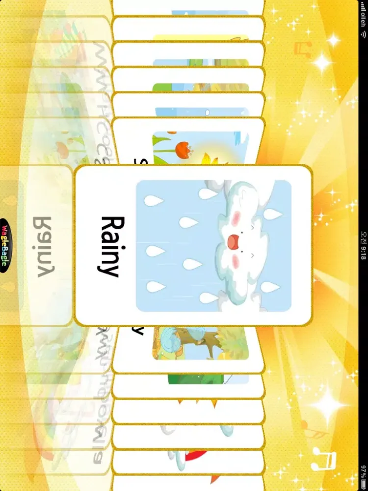 Kids Juke Box HD- Weather iPad  Screenshots