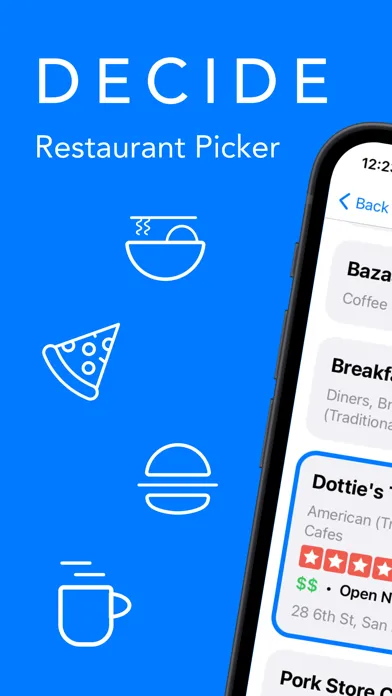 Decide - Restaurant Roulette स्क्रीनशॉट
