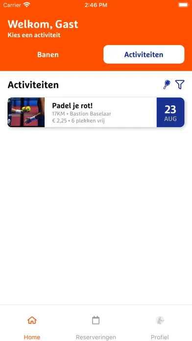 Zrzuty ekranu KNLTB Meet & Play
