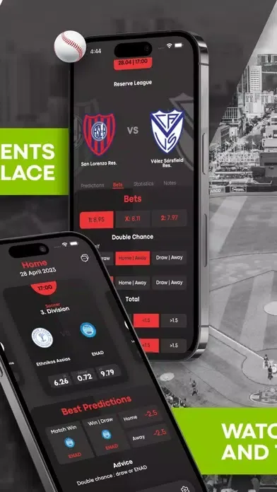 Tangkapan skrin BetOnline - Sport Matchboard