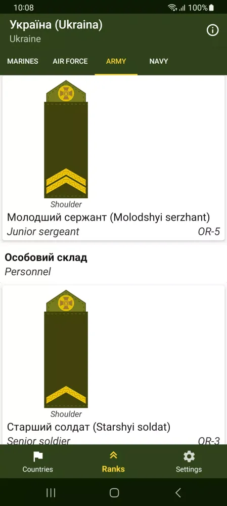 Скриншоты Military Ranks