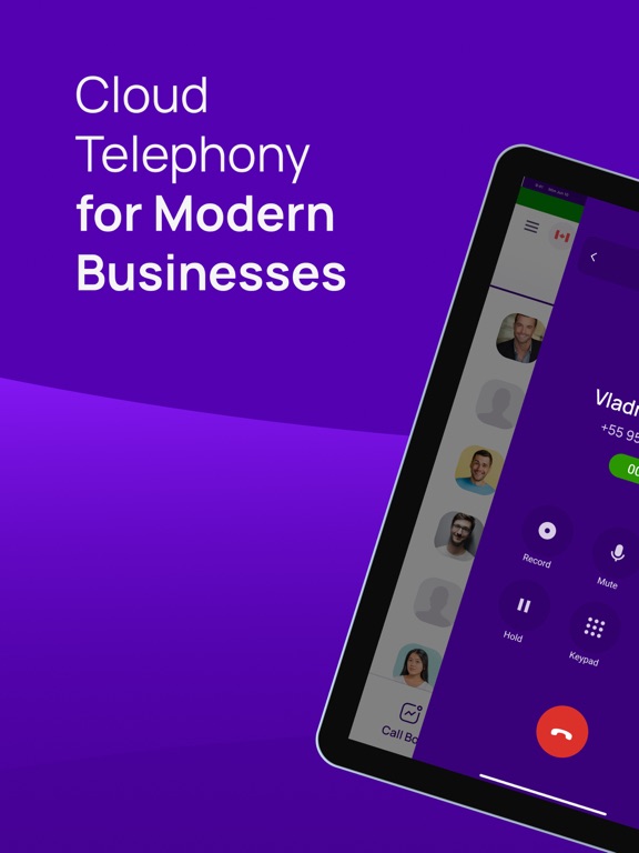 Скриншоты KrispCall: Second Phone Number iPad 