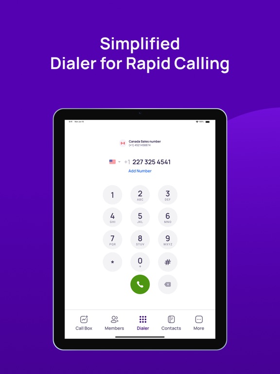 Скриншоты KrispCall: Second Phone Number iPad 