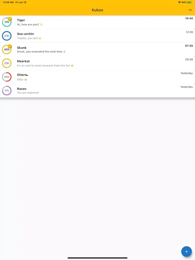 Kukoo iPad  Screenshots