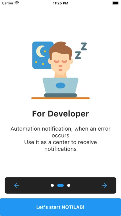 NOTILAB - URL Push Send App Screenshots