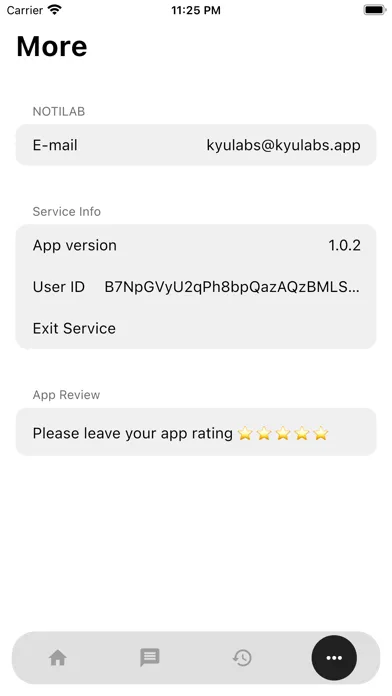 NOTILAB - URL Push Send App Screenshots